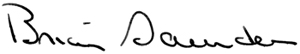 Brian Suanders Signature